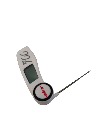 Klapp-Einstechthermomether m. Kalibrierzertifikat EBRO (TLC 700)