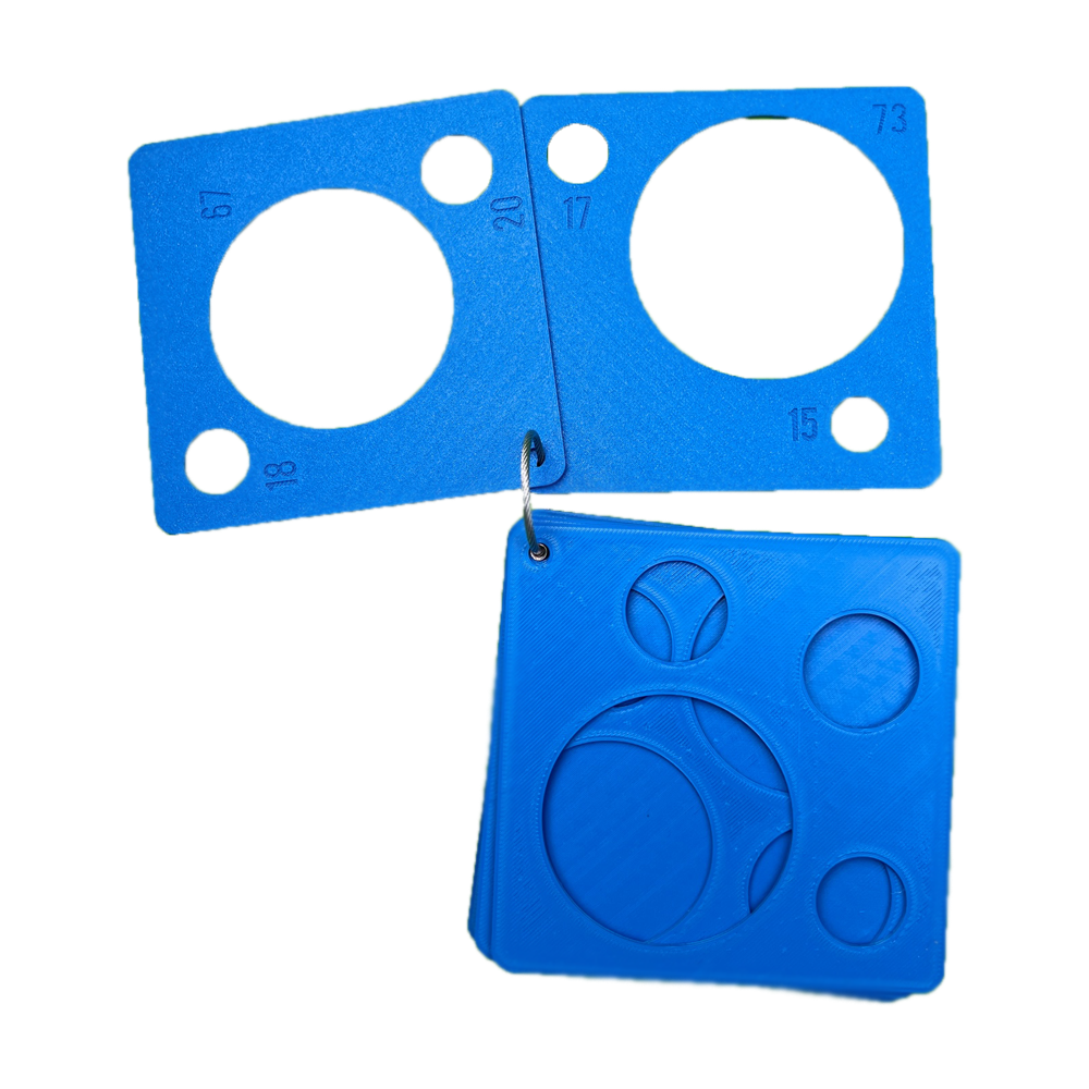 Sorting template universal large, 3D printing