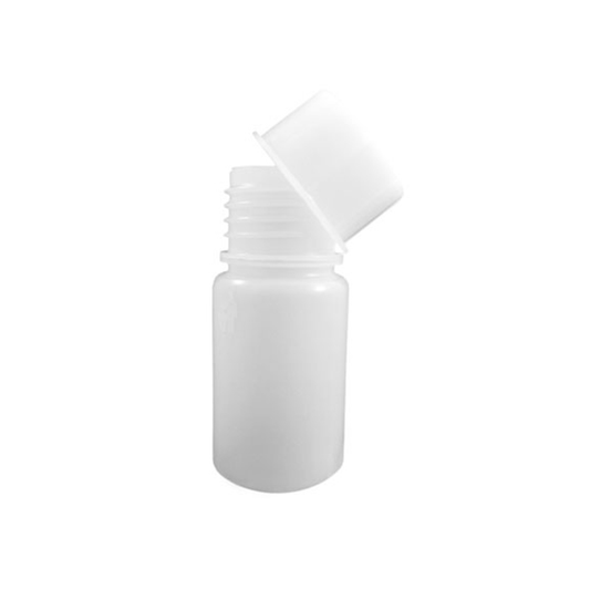 PE bottle with screw cap