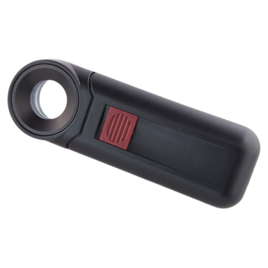 magnifying glass with light